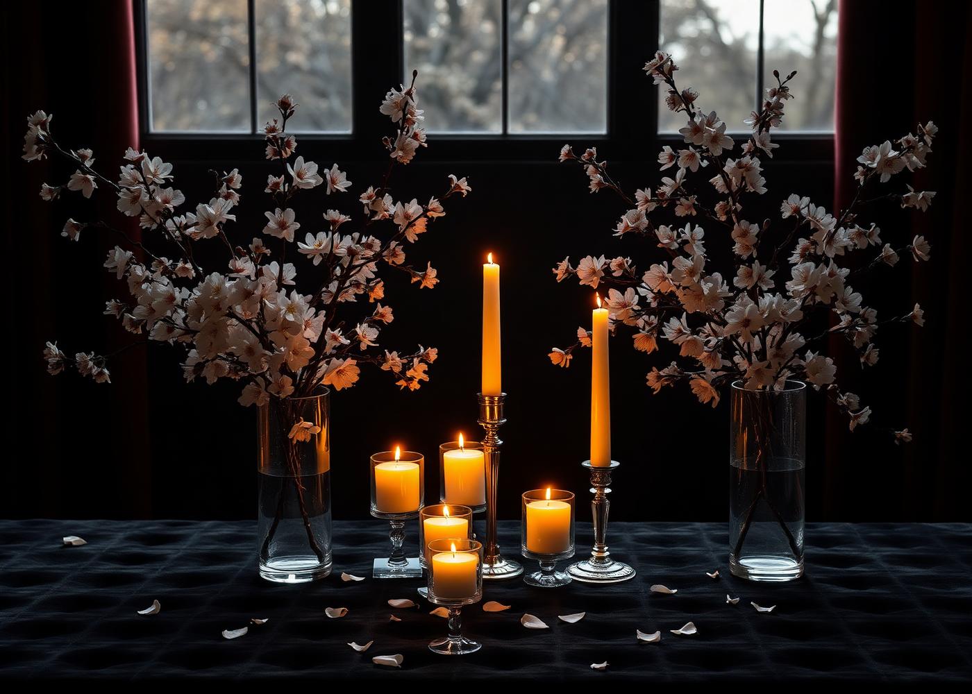 On flowers, candles, and the choreography of mood